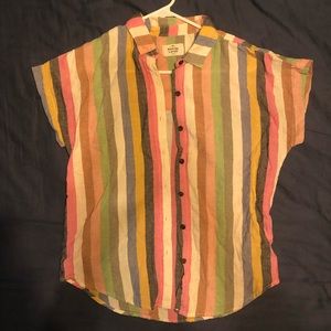 Marine Layer Dana short sleeve shirt XS